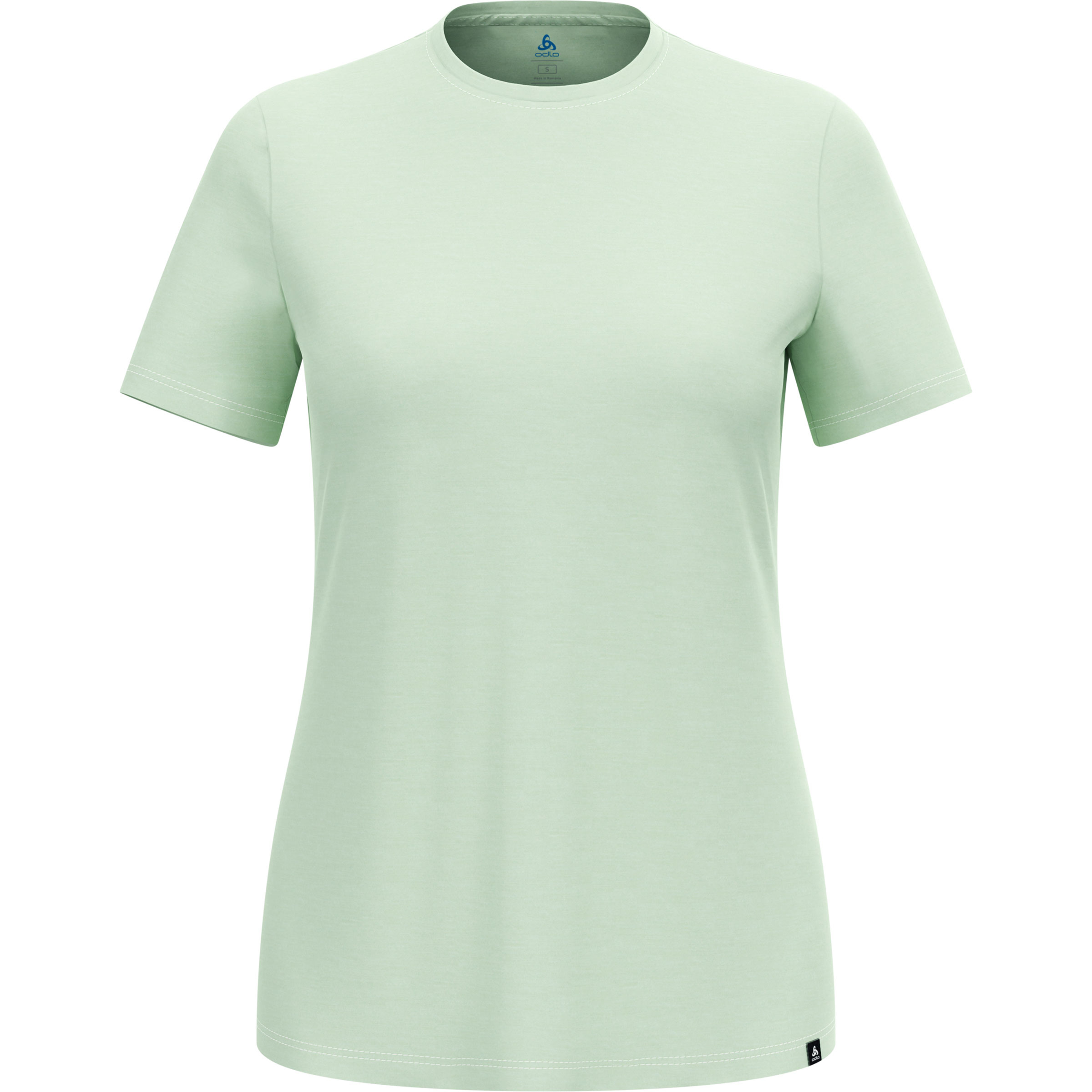 Odlo Merino Tencel Plain Damen T-Shirts gruen Größe M Camping Merinowolle | Lyocell (Tencel)