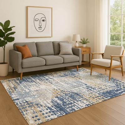 Addison Rugs Premium Washable Super Soft Hatch Diamond Mayfield Rug