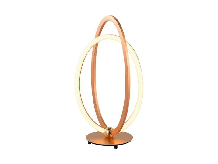 LED Design Tischlampe „Ocellis“ Roségold-Finish Schuller