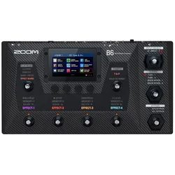 Zoom B6 - Multieffektgerät E-Bass