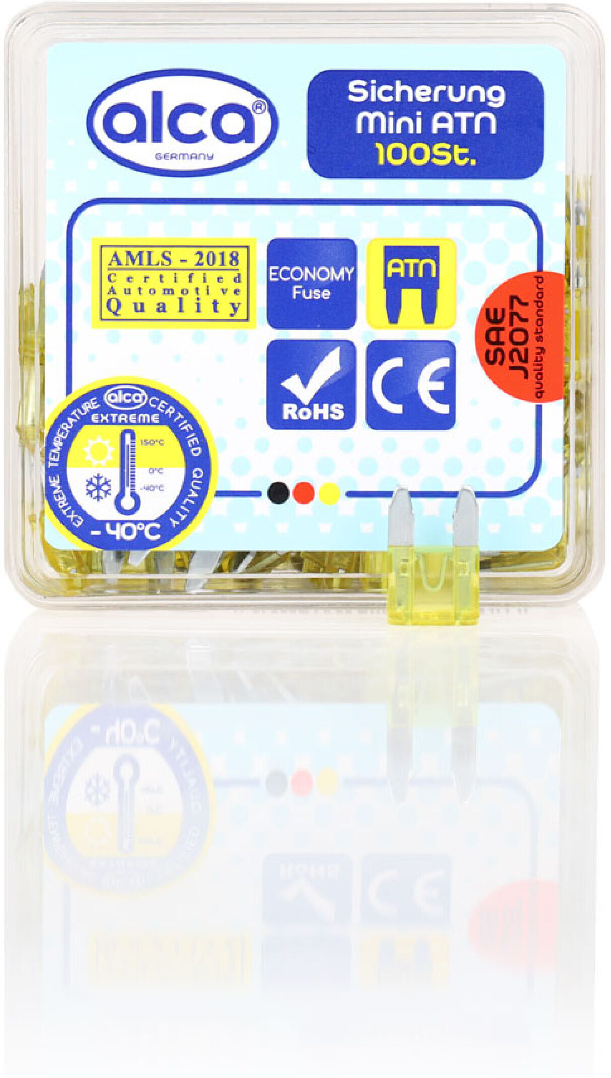 Alca Sicherung Mini-Sicherungen 20a 100 St. Economy Box 675000