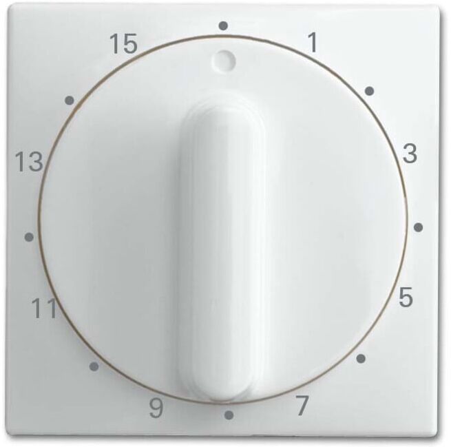 Busch-Jaeger Plaque centrale blanc alpin commande 1770-914-103 (2CKA001753A0263)