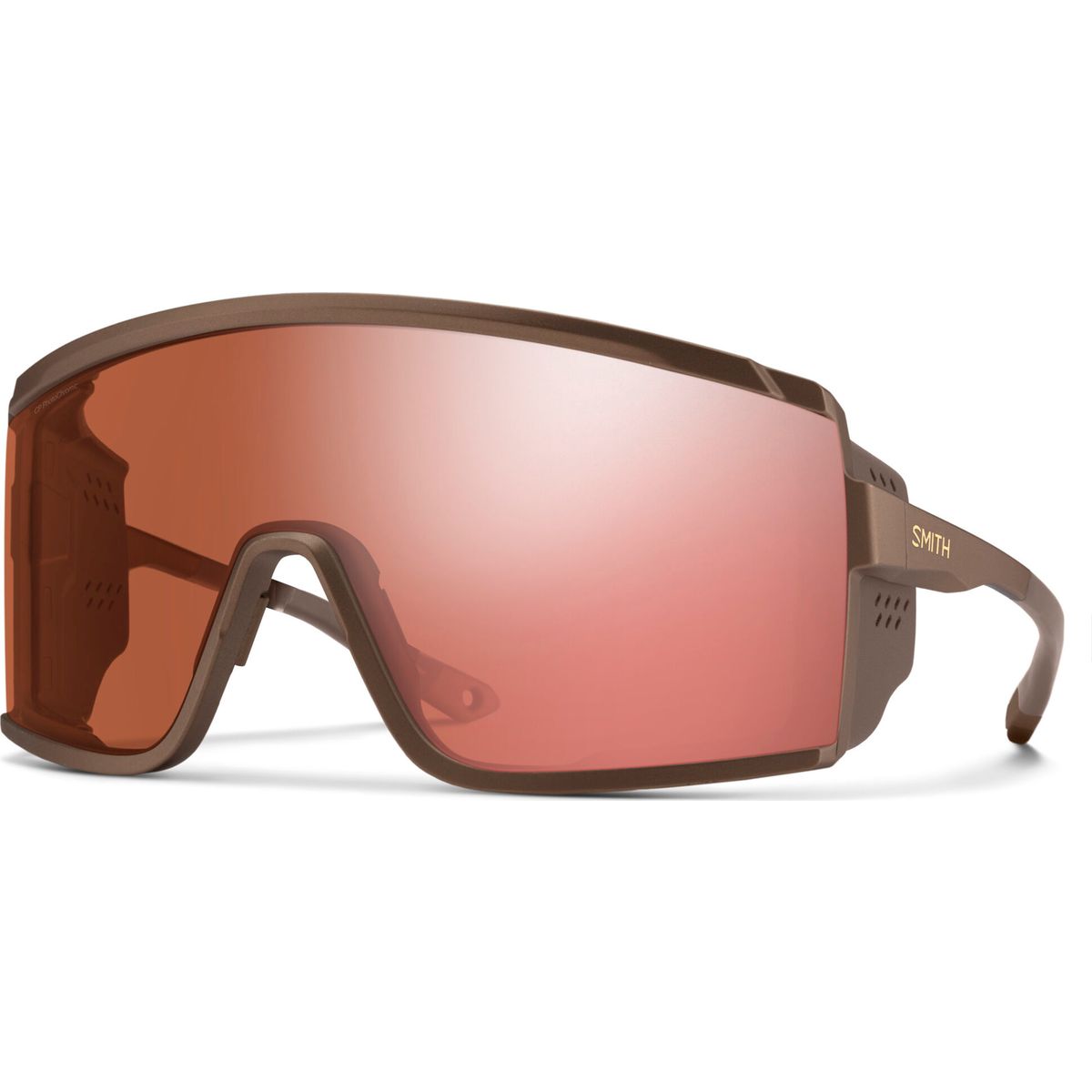 Smith Pursuit matte gold dust chromapop glacier photochromic rose gold mirror (YZ4-997Z) 205729YZ4997Z