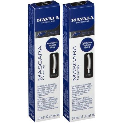 Mavala Mascara Crème Noir x2 2x10 ml Stifte