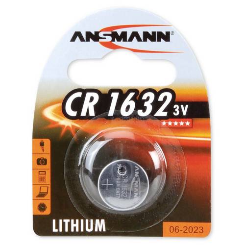 Ansmann Knopfzelle CR1632 3V Lithium
