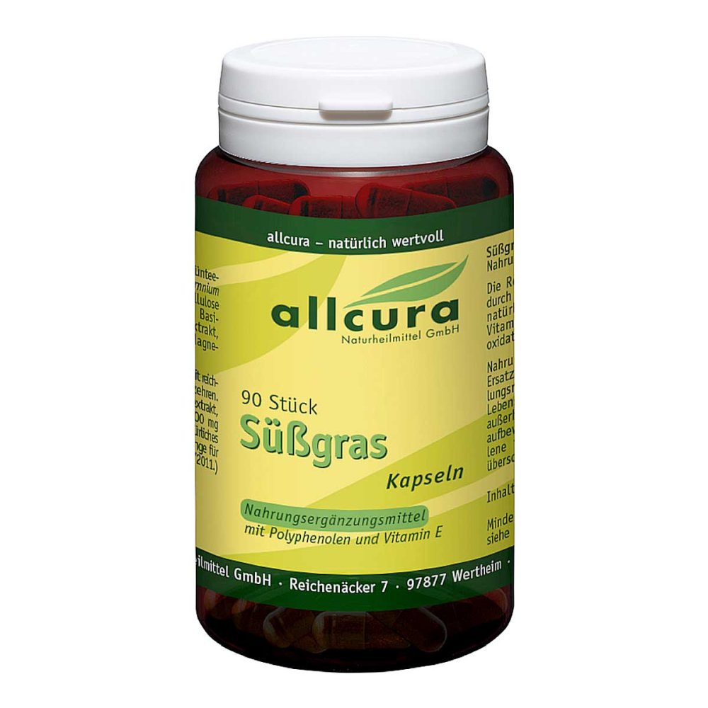 allcura Naturheilmittel GmbH Süssgras Kapseln 05126533