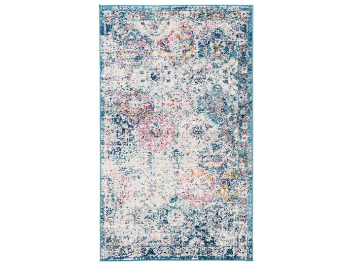 Tapis traditionnel en polypropylène bleu, 122 x 183 cm