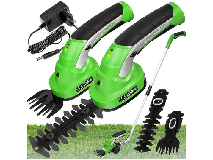 Taille haie électrique 2 en 1 - vert