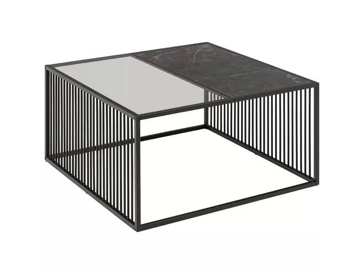 mutoni - Couchtisch Iola 80, One Size, Schwarz