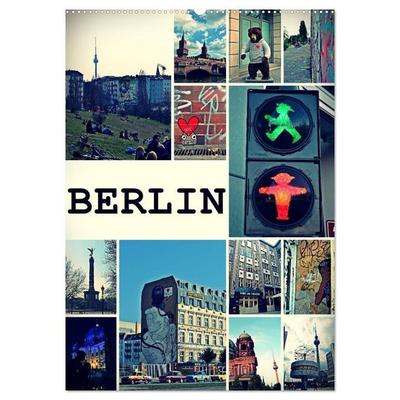 BERLIN / Planer (Wandkalender 2026 DIN A2 hoch), CALVENDO Monatskalender