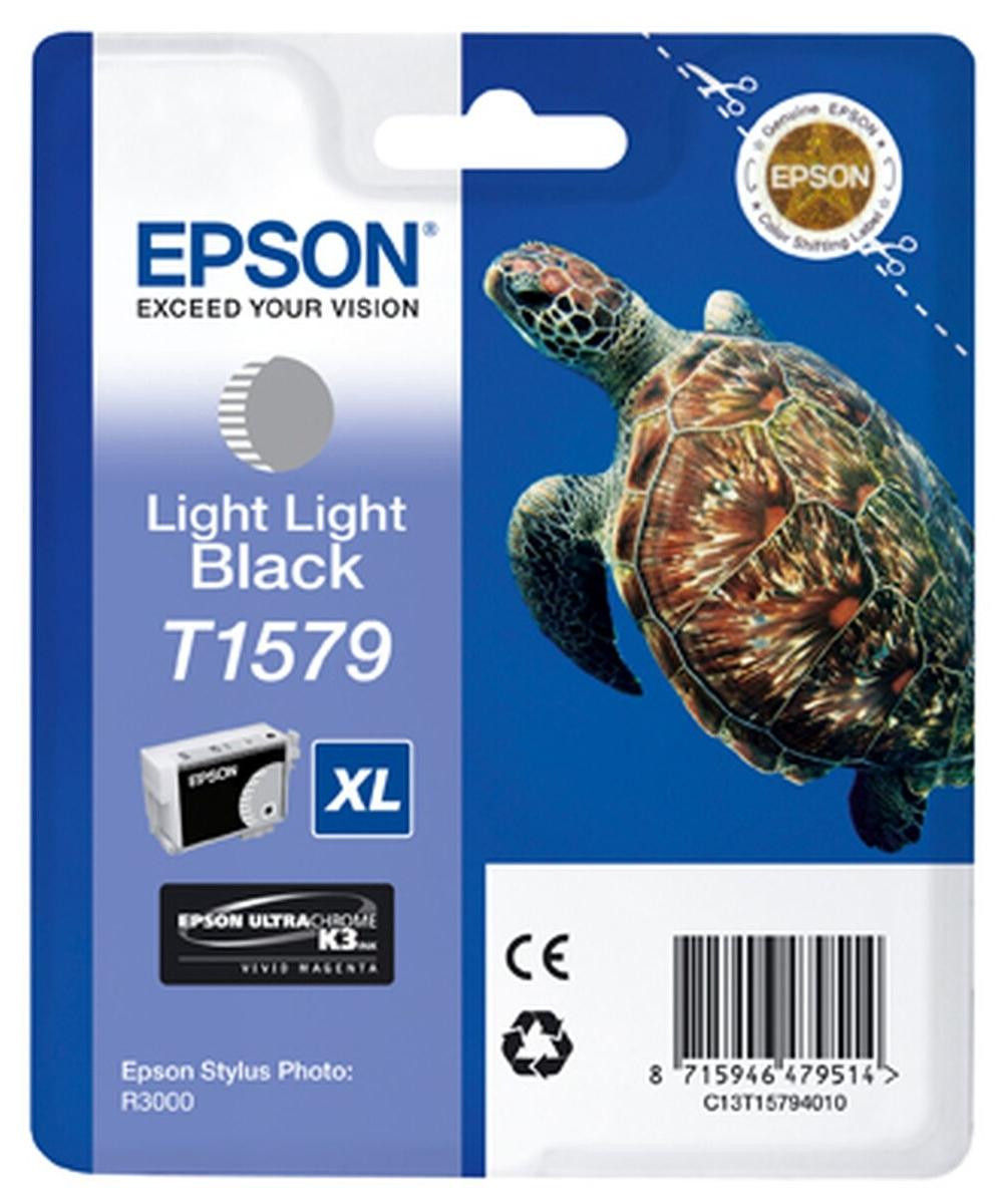 Epson T1579 printerpatronen - Licht cyaan, licht magenta en zwart