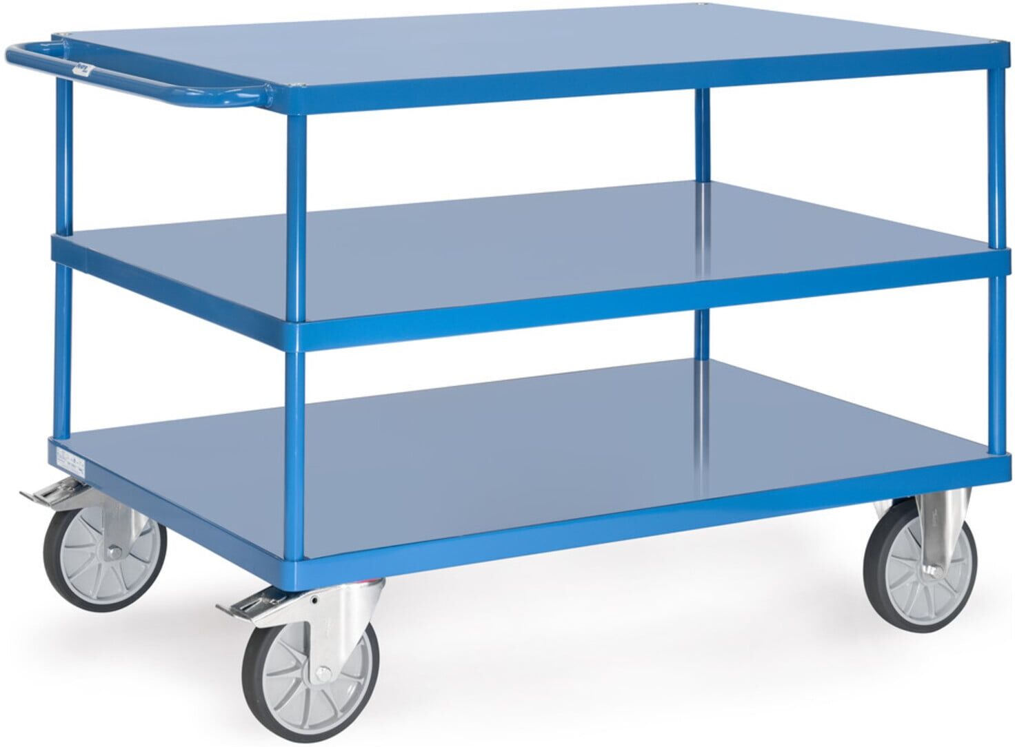 Fetra Tischwagen 2423B - Stahlblech-Plattformen bündig)