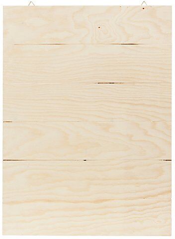Holz-Schild, eckig, 40 x 55 cm