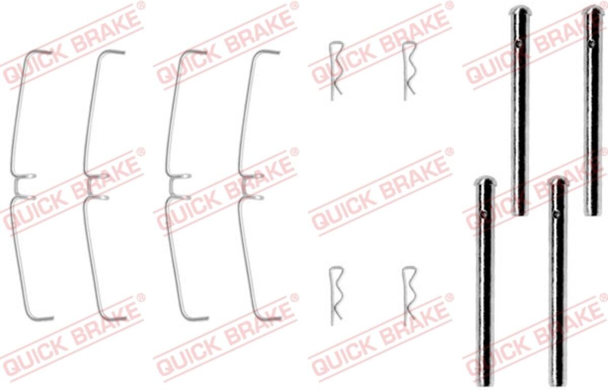 Zubehörsatz, Scheibenbremsbelag QUICK BRAKE 109-0907