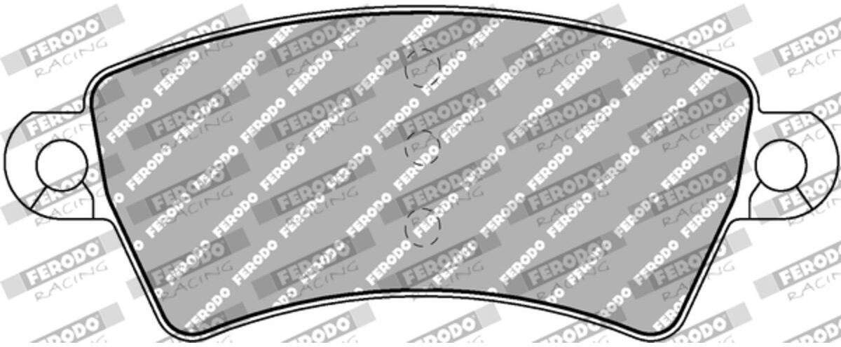 Bremsbelagsatz FERODO Performance FDS1370, Vorne