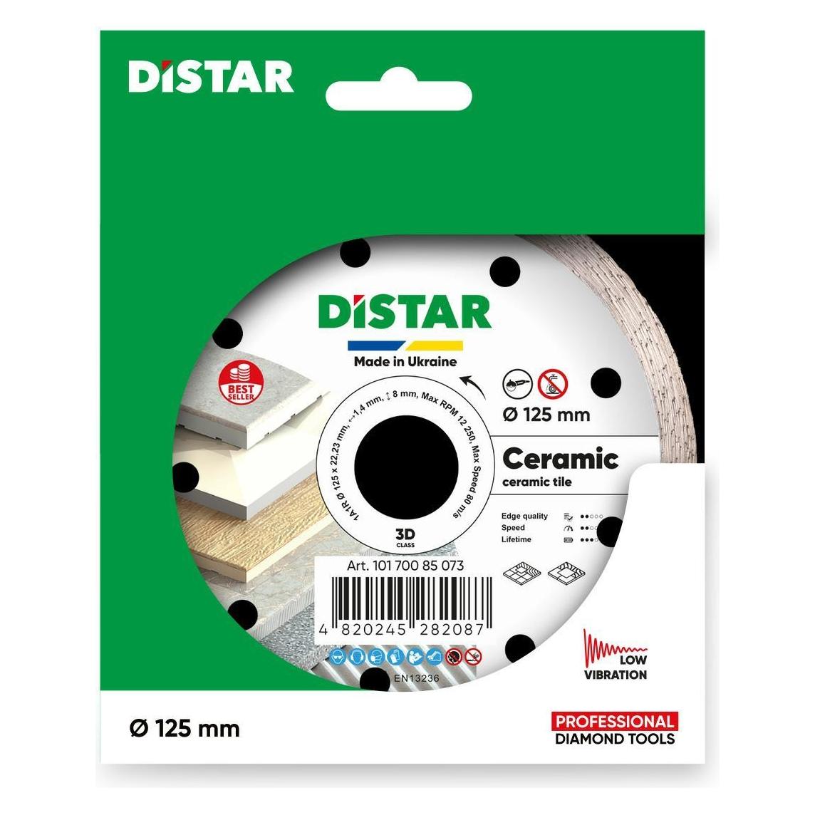 Distar Tarcza diamentowa tnąca 1A1R 115 Ceramic (Cutter) (52763037)