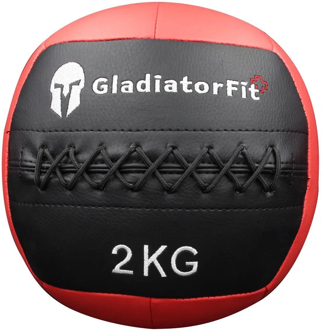 Medizinball "Ultra-strapazierfähiger Wall Ball", rot, Bälle, 2 g, Lederimitat, Medizinball, Ø:25cm rot 2 g