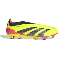 ADIDAS Herren Fussball-Rasenschuhe Predator Elite Laceless FG, Größe 42 2⁄3 in Gelb Gelb
