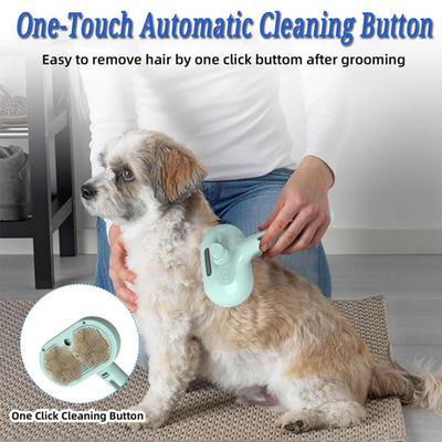 Happy Pet Pantry Pet Grooming Brush Pro Electric Pet Grooming Brush With Steam Spray & Hair Removal Pet Grooming Brush Pro Electric Pet Grooming Brush With Steam Spray & Hair Removal