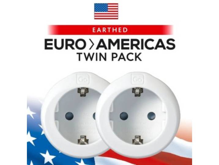 Go Travel - Adaptateur Secteur Europe Vers Etats Unis