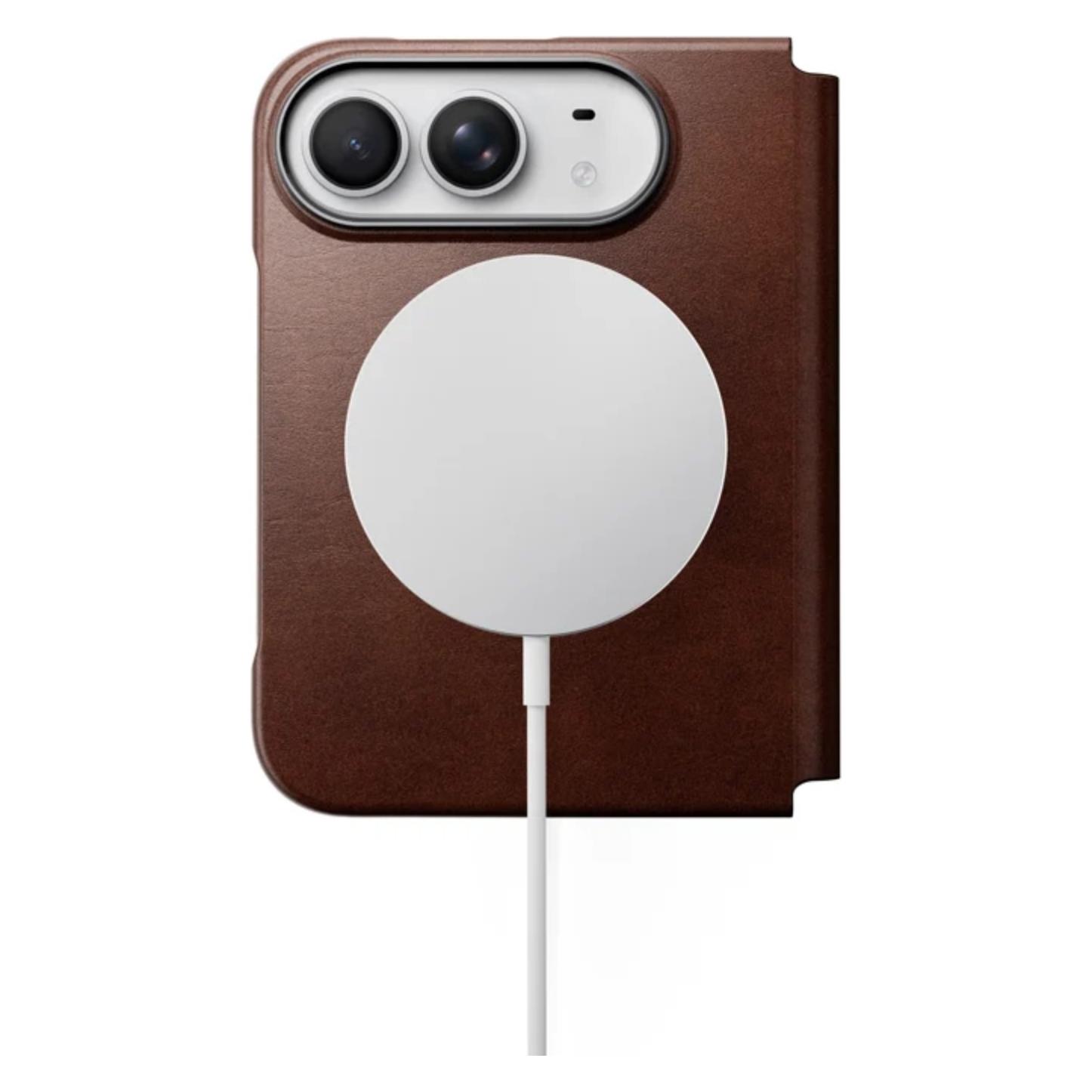 Nomad Magsafe Book-Cover Traditional Leather (Apple iPhone Duo) (NM017705858)