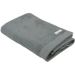 TOM TAILOR Duschtuch - Color Bath Shower Towel, Frottier, Baumwolle Grau / 70x140cm