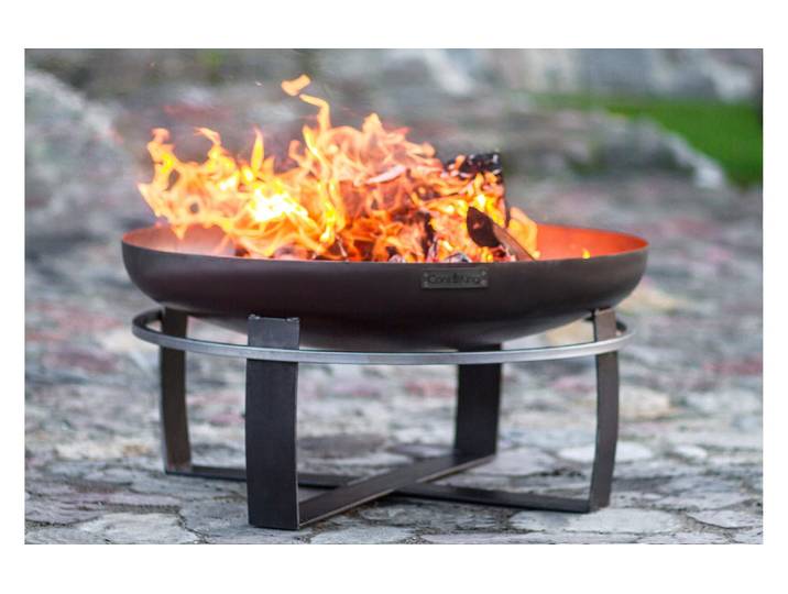 Feuerstelle Viking , schwarz, H:36cm Ø:80cm, Stahl, Feuerkörbe, Feuerstelle, Ø 80x50 cm