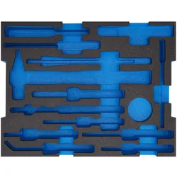 Gedore, Zubehör Werkzeugaufbewahrung, Schaumstoffmodul 2/2 L-BOXX 136 leer