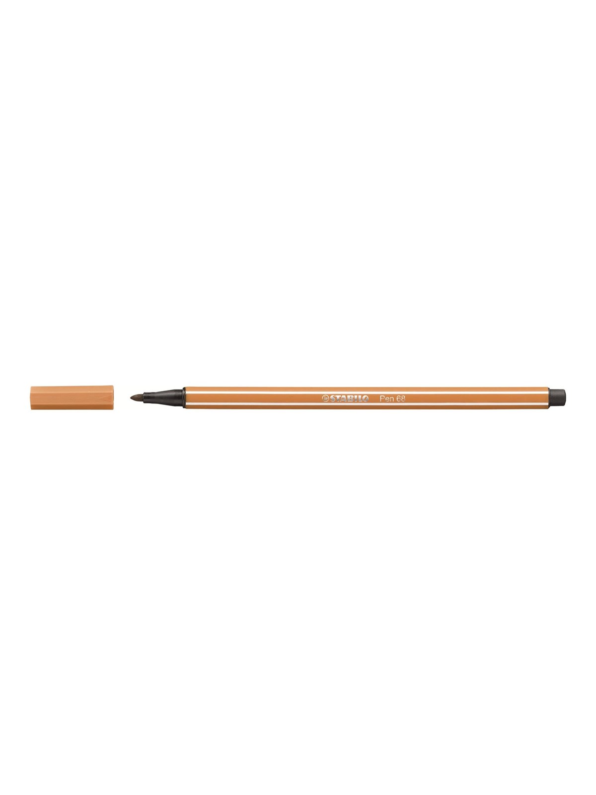 STABILO Pen 68 - fibre-tip pen - dark ochre