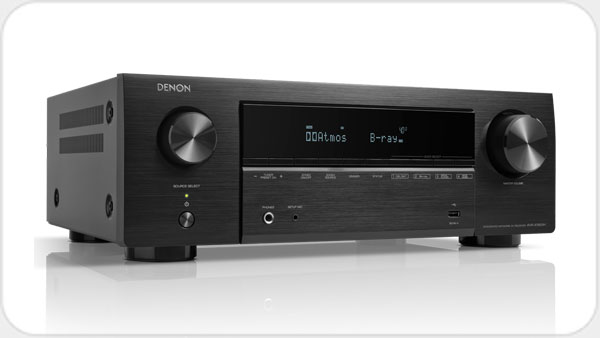 Denon AVR X1800H *schwarz* 7.2-Kanal-Receiver mit 8K-Video und 3D-Audio DE14009
