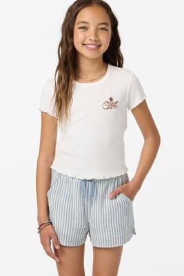 O'Neill s Sammie Top in Winter White, Size Medium, Elastane