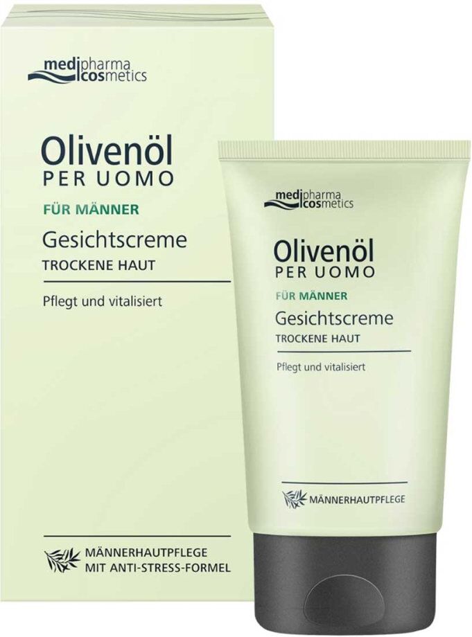 Medipharma Cosmetics Olivenöl Per Uomo Gesichtscreme