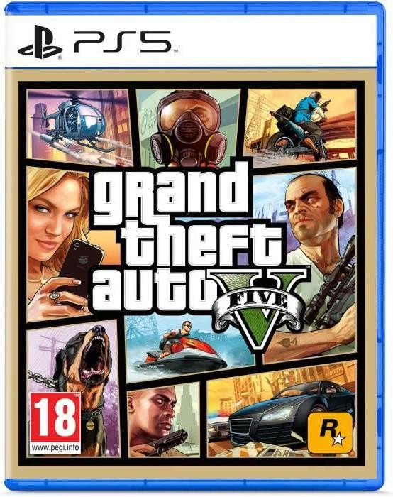 Rockstar Games GTA V voor PlayStation 5, Actie, Blu-ray, PEGI 18+