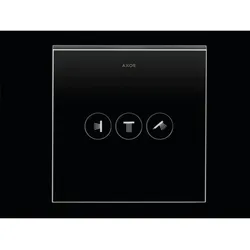 hansgrohe Axor ShowerSelect Square Ventil 36717000 Unterputz Ventil, 3 Verbraucher, chrom