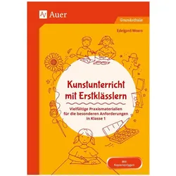 Kunstunterricht mit Erstklässlern, Schulbücher von Edelgard Moers