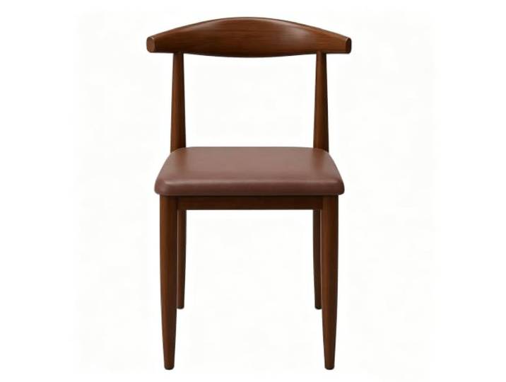 FCZVWPR Esszimmerstuhl Mit Ergonomischer Rückenlehne, Büro-Gästestuhl Robuster Beistell-Esszimmerstuhl Aus Kohlenstoffstahl, Stapelbare Konstruktion(Browns)