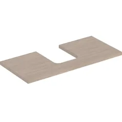 Geberit ONE WT-Pl. Aus mi. f. AWT Schalenform 105x3x47cm, Eiche