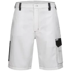 Arbeitsshorts Twill "MALMEDY" - 44 - Weiß