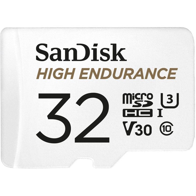 32GB SanDisk MicroSDHC High Endurance
