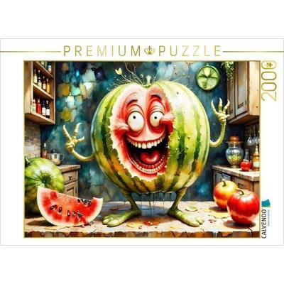 CALVENDO Puzzle Der Riese mit dem süßen Herz | 2000 Teile Lege-Größe 90x67cm Foto-Puzzle für glückliche Stunden