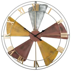 WANDUHR Metall bunt Wikon