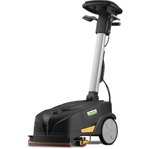 Cleancraft Scheuersaugmaschine SSM 281, Arbeitsbreite 28 cm, Akku 5,5 Ah, handgeführt, mit Tellerbürste, bis 900 m²/h