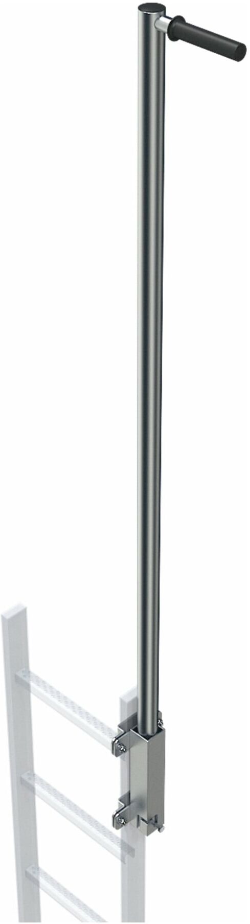 ZARGES Einstiegshilfe für Holm 50 x 20 mm für Leitermaterial Edelstahl (47213)