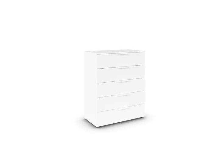 Rauch Möbel Flipp, Kommode, Farbe Weiß, Breite 80 cm