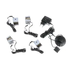 LED-Holzbodenbeleuchtung  4er-Set