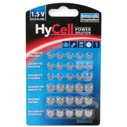 ANS SET 30 - Alkaline Knopfzelle, 30er-Pack