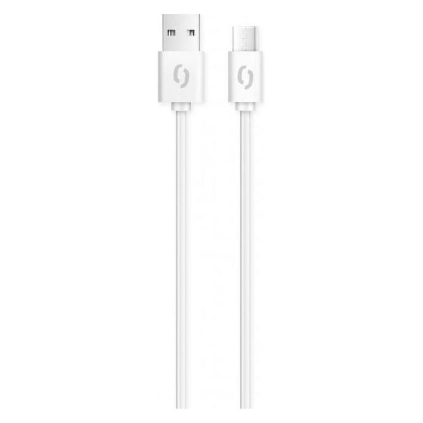 Aligator Datový kabe USB-C, bílý (2 m) (DAKA012)