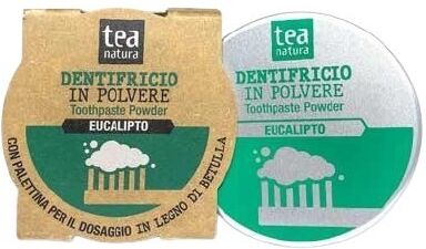 tea natura Dentifricio in polvere all'Eucalipto