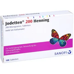 Jodetten 200 Henning 200 Mikrogramm