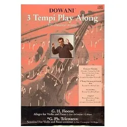 3 Tempi Play Along -Cd- Allegro (Fiocco) Und Sonatina (Telemann) Orig.-Version Und Begl. In 3 Tempi, Belletristik